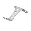 Universal Motorcycle Headlight Bracket Mount for Harley Sportster & Cruiser Bikes, Stainless Steel Adjustable Headlamp Support view 1