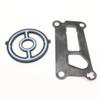 DZMZL Oil Cooler & Oil Filter Housing Seal Gasket LF0214700 & LF0214342 Kit Fits For Mazda 3 5 6 MX-5 Miata CX7 Tribute Qty 1 Sets view 2