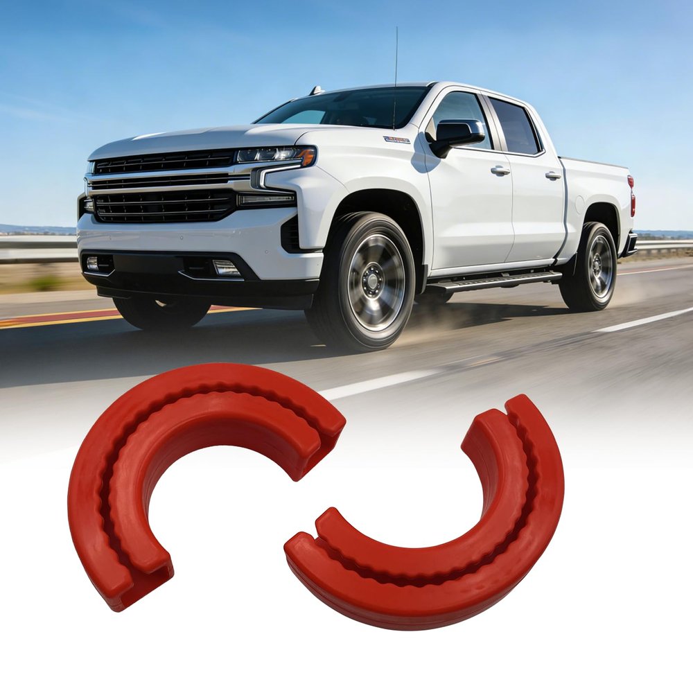 Hook Covers Fit for Chevy Silverado 1500 2007-2025/GMC Sierra 1500 2007-2018, Customized Car Tow Hooks Compatible with Chevrolet Silverado 1500 Accessories 2007-2025