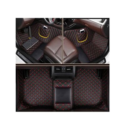 Car Floor Mats Full Set for Buick 2006-2025 with Logo or Picture - Enclave Encore Envision Lacrosse Regal Verano Full Coverage All Weather,Custom Fit