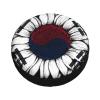 Vintage Sunflower South Korea Flag Car Tire Dust Cover for Your SUV, Jeep, Rv, Trailer, Truck view 4