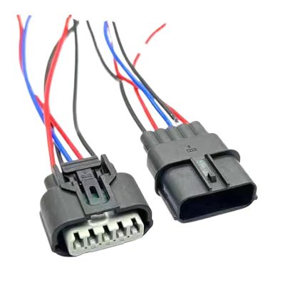 AICNRUT 5 Pin Connector Turbocharger Motor Harness Solenoid Valve Actuator AICNRUT(5p male female,1 set)