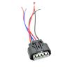 AICNRUT 5 Pin Connector Turbocharger Motor Harness Solenoid Valve Actuator AICNRUT(5p male female,1 set) view 3