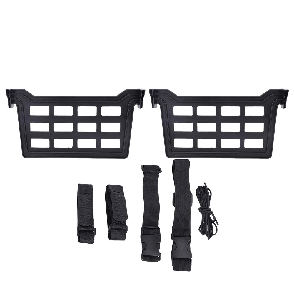 SASKATE Rear Under Seat Divider Panel ABS Under Seat Storage Organizer Replacement for MAVERICK 2022-2025 with FITS Slots Easy Install Secure Fit No Noise