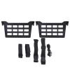 SASKATE Rear Under Seat Divider Panel ABS Under Seat Storage Organizer Replacement for MAVERICK 2022-2025 with FITS Slots Easy Install Secure Fit No Noise view 1