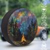 Rv Spare Tire Cover Wheel Mountain Forest Galaxy Tire Covers Wheel Protectors Universal Fit for Camper RV SUV Truck Travel Trailer Accessories Waterproof Cover 16 inch for Diameter 29-31in view 3