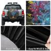 Rv Spare Tire Cover Wheel Mountain Forest Galaxy Tire Covers Wheel Protectors Universal Fit for Camper RV SUV Truck Travel Trailer Accessories Waterproof Cover 16 inch for Diameter 29-31in view 4