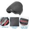 VKGUG Black Carbon Fiber Gear Shift Knob Cover Compatible with Honda CRV CR-V 2017-2022 ABS Interior Shell Insert Decoration Protector view 2