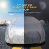 Car Cover All-Weather Waterproof for Rolls-Royce Park Ward 2000-2002,Car Covers Winter,Outdoor Full Cover Sun Rain UV Dust Snow Protection with Door Zipper,(Silver-for Rolls-Royce Park Ward 2000-02) view 4