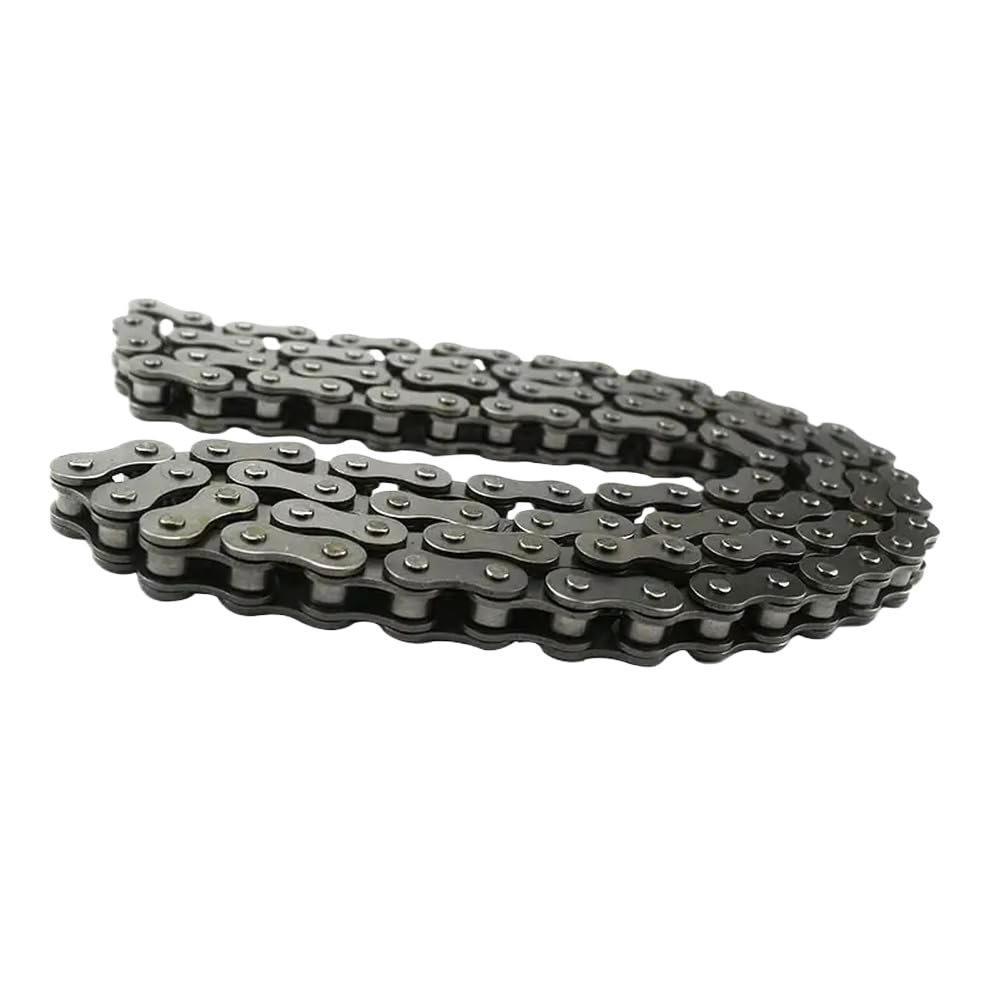 T8F Chain 114 116 118 120 Links Compatible With 47 49CC ATV Dirt Bikes 4 Wheel Beach Vehicles And Off Road Vehicles(T8F 120 link)