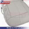 US Auto Seat Cover 2003-2011 fits Lincoln Town Car Driver Passenger Tops Bottoms Leather Cover Gray view 3