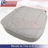 US Auto Seat Cover 2003-2011 fits Lincoln Town Car Driver Passenger Tops Bottoms Leather Cover Gray view 4