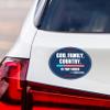 Justice for Charlie Political Protest Magnet, A True Patriot Charlie Kirk, Charlie Kirk is My Hero, Charlie Kirk Freedom Magnet, 6" x 4.5" view 1