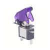 FXPCGZISH 1pcs Purple 12VASW07 car Modified Ignition Button Switch with Cover Racing Power Switch view 1