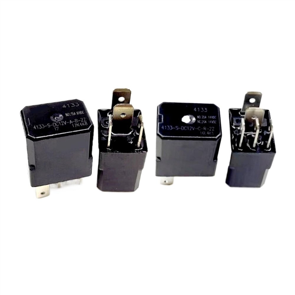5PCS 4133-S-DC12V-A-R-ZZ 4pin 35A 12V 4133-S-DC12V-C-R-ZZ 5PIN 12VDC Automotive Main Engine Relay(5 PIN)