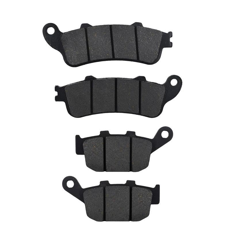 For FES125 FES150 FES250 Y 1 2 3 4 5 Pantheon Foresight 2000 2001-2003 2004 2005 2006 Motorcycle Front Rear Brake Pads Kit(Front and Rear)