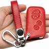 ZERAL Car Key Fob Case, for Lexus ES200, ES300h, RX300, NX200, UX260H, CT200h Series Car Key Fob Case Cover Accessories (4 Button) Red view 4