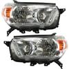 LORIYOKS Headlight Set Left Right Clear Lens for Toyota 4Runner 2010-2013 view 1