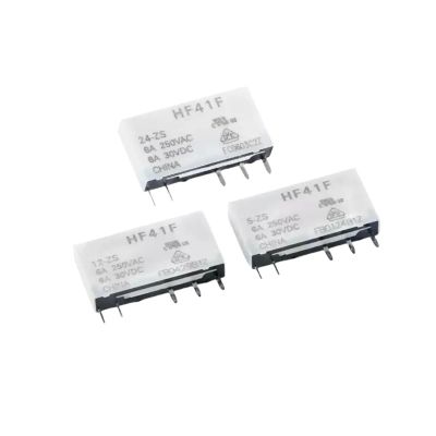 10PCS 6A Relay HF41F-24-HST 4PIN