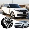 COOLAUTO 23 Forged Wheels Rim for Land Rover Range Rover Vogue L460, Silver, Ceramic White view 1