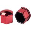 RCSCDSZ Car Wheel Nut for Infiniti Q50 2014-2018, Hub Lugs Nuts Tire Bolts Rims Protective Tyre Valve Screw Cap Cover Removal Replacement Accessories,D/Red-A/17mm view 2