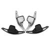 YDwpan 2pcs Car Steering Wheel Paddle Shifter Extension for BMW F30 F31 F32 F10 F20 F15 F16 X1 X3 X4 X5 X6 1 2 3 4 5 6 7 Series Aluminum Interior Accessories view 3