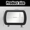 HABNVUON Car Sun Visor Vanity Mirror, Automotive Interior Mirrors, Clip-on Automotive Makeup Sun-Shading, Auto Accessories Practical Sun-Shading Vehicle Cosmetic Accessory for Women Girls (1PCS) view 2