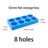 Woodworking Tool Organizer Box, Multi-Hole Tray for Screwdriver/Router Bit/Milling Cutter Fit) view 4