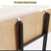 Metal Bunk Bed Ladder for Rv Bed,130cm Tall Step Ladder,Kids Bedroom/Library/Loft Climb Ladders,Replacement Bunk Ladders with Fitting (Color:Black) view 3