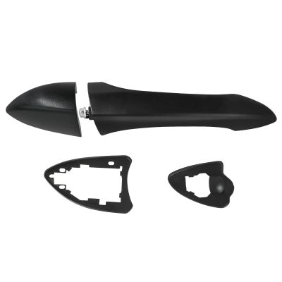 APPERFiT Exterior Door Handle Textured Black for Front or Rear Door Panel Right Passenger Side Compatible with BMW X5 E53 2000-2006 Replaces 51218243618