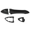 APPERFiT Exterior Door Handle Textured Black for Front or Rear Door Panel Right Passenger Side Compatible with BMW X5 E53 2000-2006 Replaces 51218243618 view 1