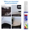 Car Paint Pen Scratch Repair Tool, Touch Up Marker | Pearl White Black Dot Coating Stick, Quick Fix Solution for Automotive Body Marks, Easy Application Accessory, Protective Finish Maintenance Aid view 3