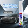 Car Paint Pen Scratch Repair Tool, Touch Up Marker | Pearl White Black Dot Coating Stick, Quick Fix Solution for Automotive Body Marks, Easy Application Accessory, Protective Finish Maintenance Aid view 4