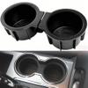 2Pcs 9L3Z-1513562-CB Front Console Cup Holder Inserts Fit for Ford F150 2009 2010 2011 2012 2013 2014, Flow Through Center Console Cup Holder Insert Replace 9L3Z1513562CB view 1