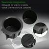 2Pcs 9L3Z-1513562-CB Front Console Cup Holder Inserts Fit for Ford F150 2009 2010 2011 2012 2013 2014, Flow Through Center Console Cup Holder Insert Replace 9L3Z1513562CB view 4