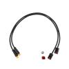 Electric Bike Brake Sensor with 3 Pin Male Waterproof Connector and Indicator Light, Cut-Off Sensor Cable Set for Ebike, E-Scooter, Motorcycle Brake Levers view 1