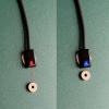 Electric Bike Brake Sensor with 3 Pin Male Waterproof Connector and Indicator Light, Cut-Off Sensor Cable Set for Ebike, E-Scooter, Motorcycle Brake Levers view 2