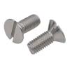 Zkensh-Bolts 304 A2-70 Stainless Steel Metric Threaded Slotted Flat Countersunk Head M1.6 M2 M2.5 M3 M4 M5 M6 Screw Bolt,10/50pcs, Widely Used(16mm,M6 10pcs) view 1