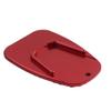 Bacar 1 Pc Aluminum Alloy Kickstands & Jiffy Stands Enlarge Kickstand Pad Plate Foot Side Stand Extension Red for motorcycles view 1