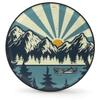 Spare Tire Cover for RV Trailer, Waterproof Wheel Cover, Camper Spare Tire Cover Fit for Jeep Wrangler Rv SUV Truck Travel Trailer 17inch04-259H-0008 view 2