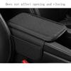 AGAOYU Car Center Console Cover for Jeep Cherokee 1984-2001 XJ,Comfortable Car Decor Accessories Fit,Microfiber Leather Car Armrest Cover Cushion with 2 Storage Bags view 3
