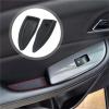 Car Door Inner Handle Pad Compatible For Chevrolet Malibu XL - Inner Handle Door Slot Gasket Cap, Left/Right Front/Rear Fit, Black Auto Interior Protection Accessory(Black Right Front) view 3