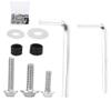 Universal Fairing Bolts Kit 158 Pcs | High Strength Aluminum Motorcycle Bolts & Wrench Set | Replacement Fasteners for Front/Rear/Windscreen Fairings | Robust ABS Gaskets (Silver) view 3