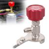 Universal Refrigerant Can Tap Valve, 1/4 SAE Dispenser Tool for R12/R134a/R22/R410 AC(Red) view 1