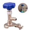 Universal Refrigerant Can Tap Valve, 1/4 SAE Dispenser Tool for R12/R134a/R22/R410 AC(Red) view 3