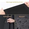 Car Full Cover Waterproof, for Toyota Land Cruiser, Heavy Duty Outdoor Car Covers, All Weather Season Rain Snowproof UV Protection, Black view 4