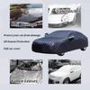 Hail Protector Car Cover Custom Fit for Honda Civic (1991-2024), Multi-Layered Car Hail Blankets with Cotton, All Weather Protection, with Zipper Door and Reflective Strips x58m view 3