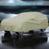 Full Car Cover Custom Fit for Vauxhall Viva 2015-2023 2024 2025 Car Tarpaulin SUV Waterproof Car CoverAll Weather Sun UV Dust Snow Protection with Storage Bag & Mirror Pocket view 4