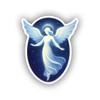 Sticker Angel with Wings Decal Heavenly Glow Vinyl for Laptop Car Window Bumper AUTO Bottle Waterproof Celestial Aesthetic Truck Elegance view 1