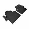 3D Custom Fit Floor Mats for 2007-2018 Mercedes/Freightliner/Dodge Sprinter (All Trims), All-Weather Floor Liners, Black, Rubber (Won't fit Passenger/Crew Sprinter) view 1